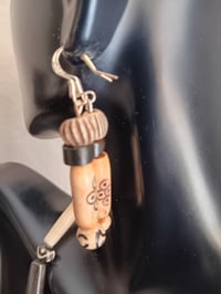 Image 7 of BUFFALO BONE BEADS AND ARROWHEAD NECKLACE