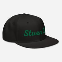 Image 8 of Stuen'X® In Green Snapback Hat