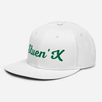 Image 2 of Stuen'X® In Green Snapback Hat