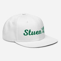 Image 3 of Stuen'X® In Green Snapback Hat