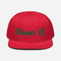 Image 18 of Stuen'X® In Green Snapback Hat