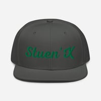 Image 9 of Stuen'X® In Green Snapback Hat