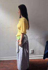 Image 2 of San Skirt Floral Plaid