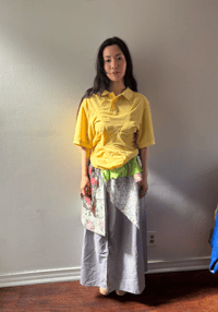 Image 3 of San Skirt Floral Plaid
