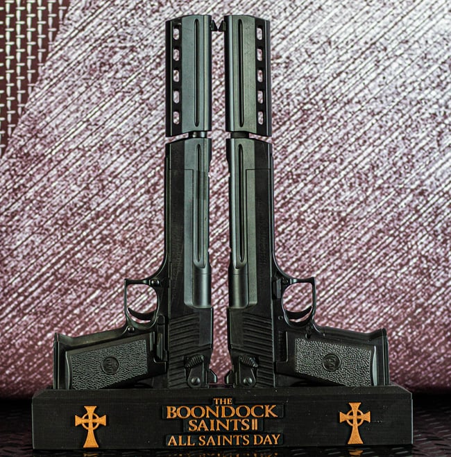 Boondock Saints II All Saints Day Suppressed Desert Eagle .50 Replica Prop