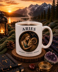 Image 1 of Zodiac Sign 15oz Ceramic Mug Collection