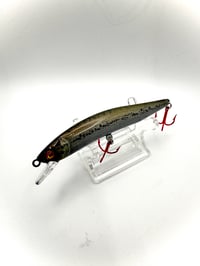 Image 1 of Jerk Bait Lure Mossy Black 100mm