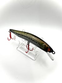 Image 2 of Jerk Bait Lure Mossy Black 100mm