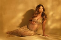 Image 8 of Jordan rhinestone gown