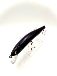 Image 1 of Jerk Bait Dark Purple Faze 100mm