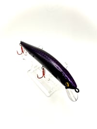 Image 2 of Jerk Bait Dark Purple Faze 100mm