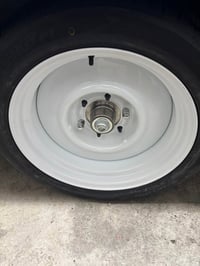 Image 4 of 1960-70s Ford Fairlane Poverty Hubcap Adapters Boyd Coddington, Speedway Wheels - Set of 4