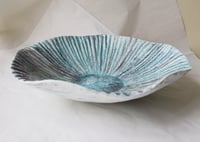 Image 6 of Handmade Ocean Inspired Papier Mache Bowl | Sculptural Coastal Decor