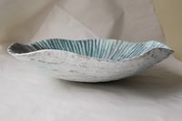 Image 2 of Handmade Ocean Inspired Papier Mache Bowl | Sculptural Coastal Decor