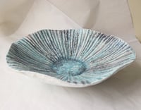 Image 5 of Handmade Ocean Inspired Papier Mache Bowl | Sculptural Coastal Decor