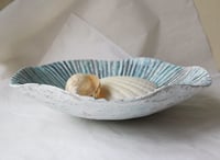 Image 10 of Handmade Ocean Inspired Papier Mache Bowl | Sculptural Coastal Decor