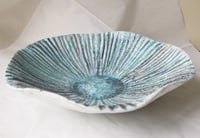 Image 13 of Handmade Ocean Inspired Papier Mache Bowl | Sculptural Coastal Decor