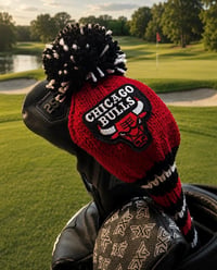 Image 2 of Chicago BULLS  NFL custom Golf Club Cover hand knit logo NFL football fan  gift-63b1e744
