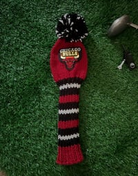 Image 3 of Chicago BULLS  NFL custom Golf Club Cover hand knit logo NFL football fan  gift-63b1e744