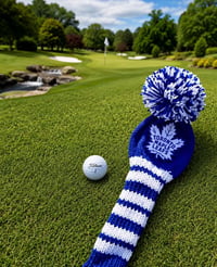 Image 4 of NHL Toronto Maple Leafs custom GOLF club cover Handknit hockey GIFT-57b2b819