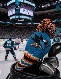Image 2 of NHL San Jose SHARKS  Hockey Stanley Cup Champions Golf Club Covers perfect fan gift!-84960ddd