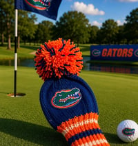 Image 3 of Florida Gators custom Golf Club Cover hand knit logo NFL fan  gift-b249a627