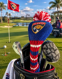 Image 1 of NHL Florida Panthers Hockey Stanley Cup Champions Golf Club Covers perfect fan gift!