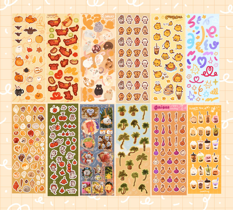STICKERS SHEETS
