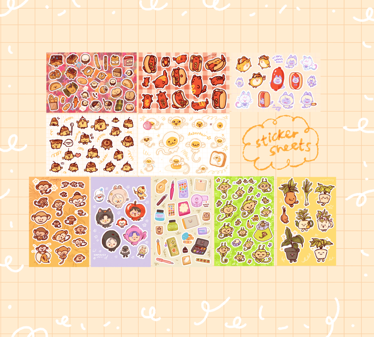 STICKERS SHEETS Image 4