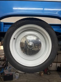 Image 5 of Shallow Fairlane, Sunliner "Poverty" Hubcap Adapters Boyd, & Speedway Wheels - Set of 4