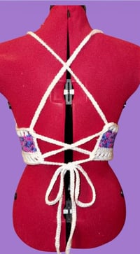 Image 3 of The Lily Top - 420 - Pink and Purple - M/L
