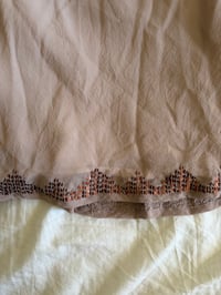 Image 4 of Vintage Y2K mauve silk beaded and sequin cami 