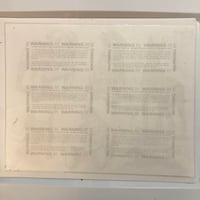 Image 3 of 1997 OFFICIAL TATTOO BRAND PRODUCTION Dog SHEET 631-c