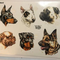Image 2 of 1997 OFFICIAL TATTOO BRAND PRODUCTION Dog SHEET 362-c