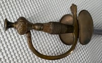 Image 7 of WW1 (Imperial German Empire) Court Sword w/Engraved Blade & Full Blood Fuller