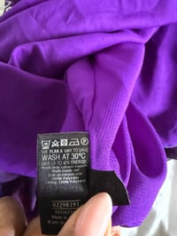 Image 6 of Vintage Y2K purple and animal print fairy tie back dress 