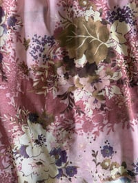Image 7 of Vintage Y2K pink sequin asymmetrical hem ruffle cami 