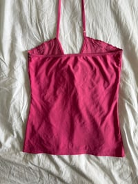 Image 3 of Vintage Y2K pink embellished halter neck cami 