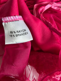 Image 9 of Vintage Y2K Aftershock hot pink beaded and sequin halter neck cami