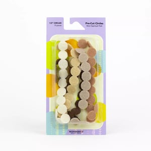 Image of CLEARNANCE! 1/4" Pre-Cut Wool Circles by Wonderfil Specialty Threads & Sue Spargo