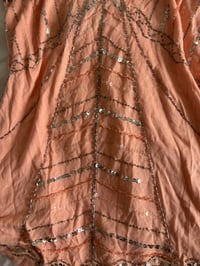 Image 4 of Vintage Y2K deadstock sequin and beaded mango colour cami 