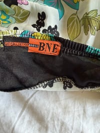 Image 6 of Vintage Y2K black floral handkerchief fairy hem cami with sequins 