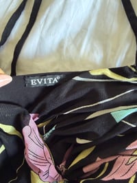 Image 3 of Vintage Y2K black asymmetrical hem cami with ribbon bust detail 