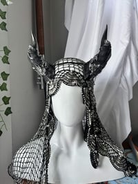 Image 5 of Soft Glitter coated Dragon Horns | Filagree