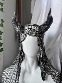 Image 2 of Soft Glitter coated Dragon Horns | Filagree