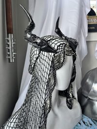 Image 4 of Soft Glitter coated succubus Horns | Filagree