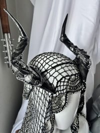 Image 6 of Soft Glitter coated succubus Horns | Filagree