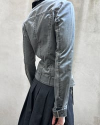 Image 5 of GREY SATIN JACKET 