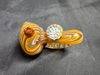 Image 2 of Wood Grain spoon w/ Dicho horn #054