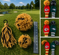 Image 7 of Ohio State custom Golf Club Cover hand knit College Football gift